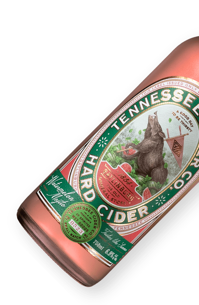 Watermelon Mojito Hard Cider TN Cider Co.